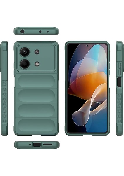 Poco X6 Kalkan Silika Jeli Cep Telefonu Kılıfı (Yurt Dışından)