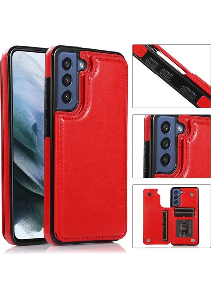 For Samsung Galaxy A13 5g Kartı Takın Çift Toka Cep Telefonu Kılıfları (Yurt Dışından)