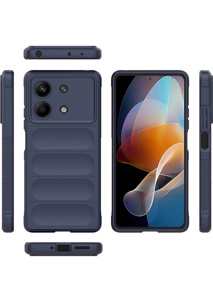 Poco X6 Kalkan Silika Jeli Cep Telefonu Kılıfı (Yurt Dışından)