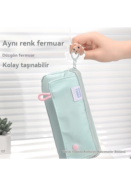 Büyük Kapasiteli Çok Işlevli Kırtasiye Kutusu Su Geçirmez ve Kire Dayanıklı (Yurt Dışından)