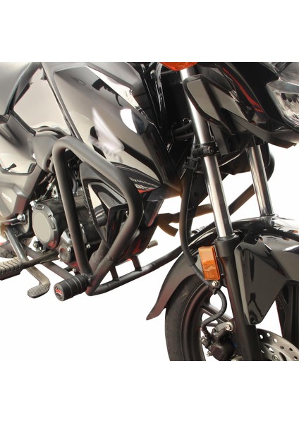 Honda CB125F 2023-2024 Uyumlu Motor Koruma Demiri Siyah