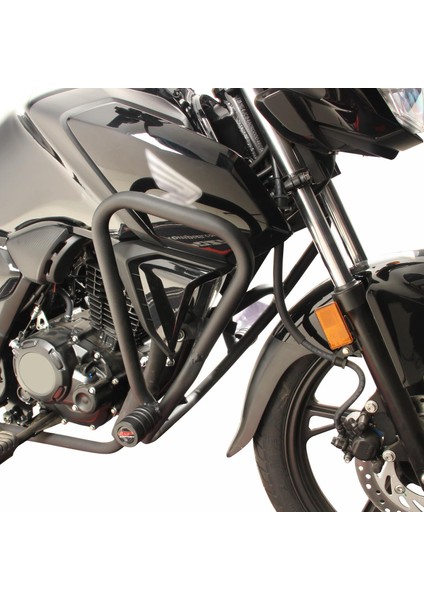 Honda CB125F 2023-2024 Uyumlu Motor Koruma Demiri Siyah