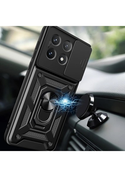 Poco X6 Pro Kamera Koruması Halka Standı Cep Telefonu Kılıfı (Yurt Dışından) modelleri