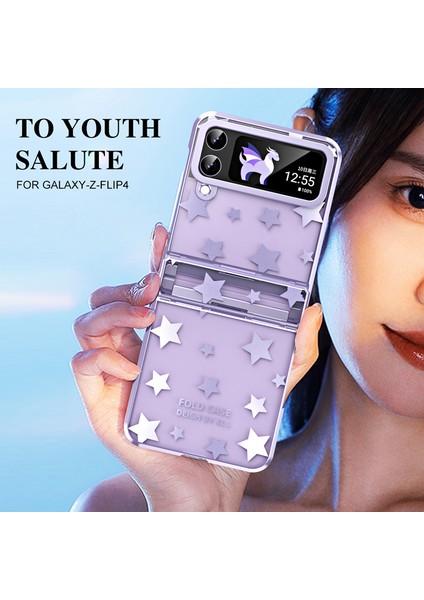 For Samsung Galaxy Z Flip 3 Yıldız Deseni Menteşe Cep Telefonu Kılıfları (Yurt Dışından) fırsatları