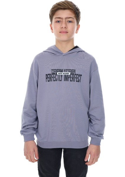 Erkek Çocuk Baskılı Sweatshirt