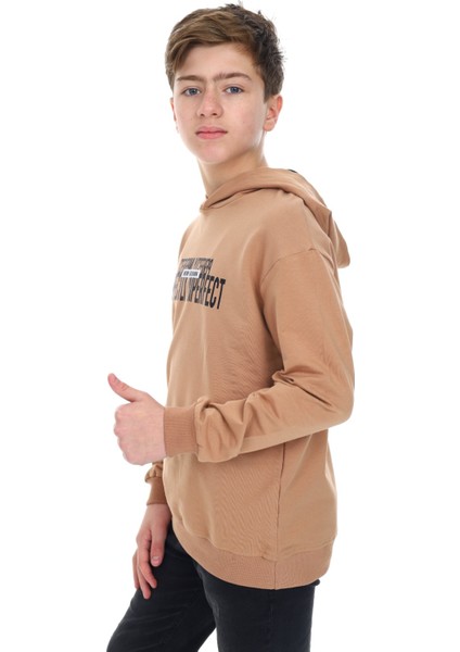 Erkek Çocuk Baskılı Sweatshirt