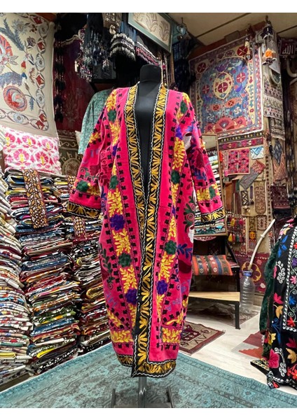 El Yapımı Suzani Kaftan