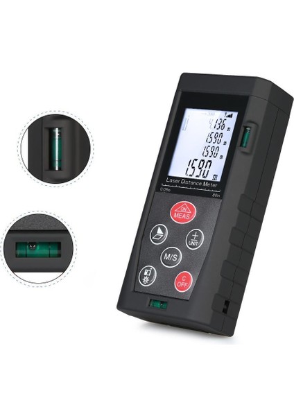 W-150 Lazer Metre Mesafe Ölçer 150 mt