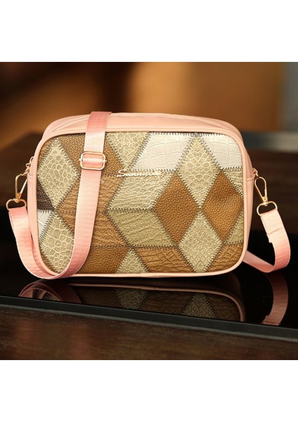 Bayanlar Küçük Crossbody Çanta Deri Kadın Sling Çanta Günlük Omuz Çantası Satchel (Yurt Dışından)