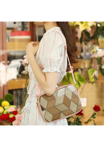 Bayanlar Küçük Crossbody Çanta Deri Kadın Sling Çanta Günlük Omuz Çantası Satchel (Yurt Dışından) fiyatları