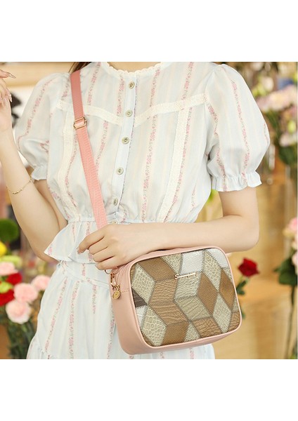 Bayanlar Küçük Crossbody Çanta Deri Kadın Sling Çanta Günlük Omuz Çantası Satchel (Yurt Dışından) modelleri