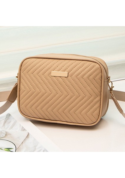 Bayan Crossbody Çanta Deri Kadın Sling Çanta Günlük Omuz Çantası Satchel (Yurt Dışından)