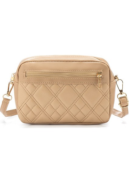 Bayan Crossbody Çanta Deri Kadın Sling Çanta Günlük Omuz Çantası Baklava Dilimi Satchel (Yurt Dışından)