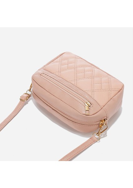 Bayan Crossbody Çanta Deri Kadın Sling Çanta Günlük Omuz Çantası Baklava Dilimi Satchel (Yurt Dışından) fiyatları