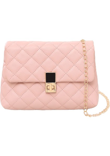Bayan Crossbody Çanta Deri Kadın Sling Çanta Günlük Omuz Çantası Baklava Dilimi Satchel (Yurt Dışından)