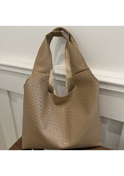Bayan Tote Çanta Deri Çanta Moda Kadın Omuz Çantası Günlük Crossbody Çanta Hobo Çanta (Yurt Dışından)