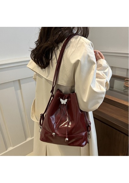 Bayan Tote Çanta Deri Omuz Çantası Kadın Sırt Çantaları Moda Handbags (Yurt Dışından) fırsatları