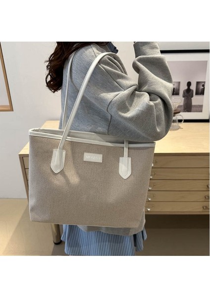 Bayan Tote Çanta Yüksek Kapasiteli Kanvas Kadın Omuz Çantası Moda Handbags (Yurt Dışından) fiyatları