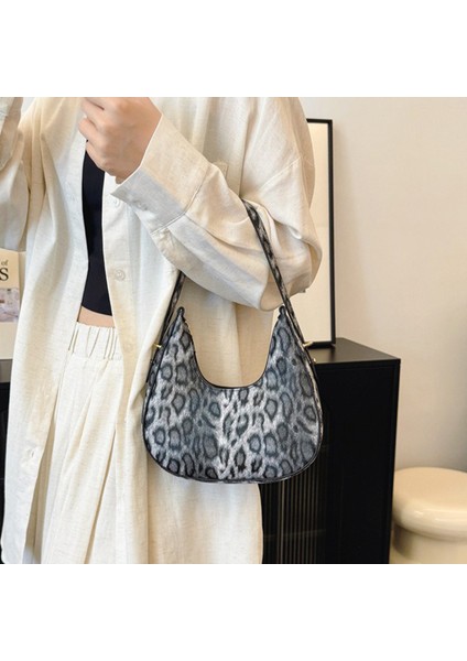Moda Küçük Crossbody Çanta Kadınlar Için Omuz Çantası Deri Leopar Baskı Çanta Kızlar Için Sling Çanta (Yurt Dışından) fiyatları