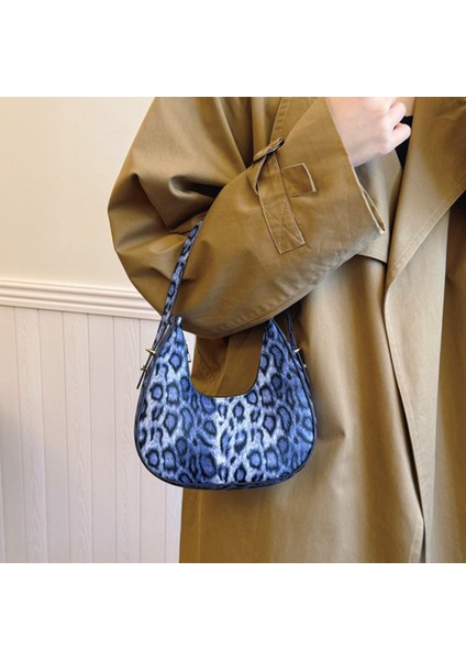 Moda Küçük Crossbody Çanta Kadınlar Için Omuz Çantası Deri Leopar Baskı Çanta Kızlar Için Sling Çanta (Yurt Dışından) fiyatları