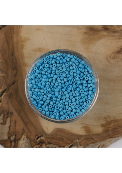 Abc Kum Boncuk Koyu Mavi 3 mm 500 Gram 8/0 - 43