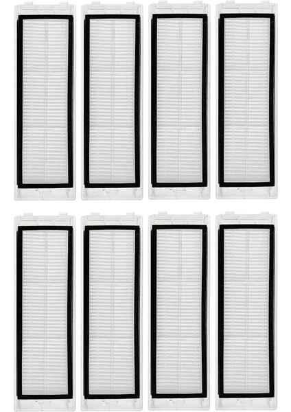 Q5 + Elektrikli Süpürge Filtresi Değiştirme Yıkanabilir Yedek Parça Için 8 Adet (Yurt Dışından)