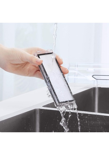 Q5 + Elektrikli Süpürge Filtresi Değiştirme Yıkanabilir Yedek Parça Için 8 Adet (Yurt Dışından) modelleri