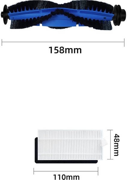 Robovac 11S 15C 30C 35C Robot Süpürge Aksesuarı Için Yedek Parçalar (Yurt Dışından) modelleri