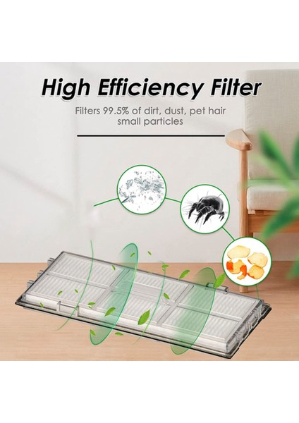 S8 Pro Ultra / S8+/ S8 Plus / S8 Elektrikli Süpürge Yedek Parçaları Yıkanabilir Rulo Fırça Hepa Filtre Paspas Bez Çanta (Yurt Dışından)