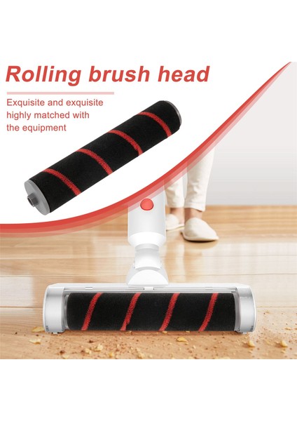 V12 Ev Kablosuz El Süpürgesi Aksesuarları Kırmızı Için Rulo Fırça Ana Fırça (Yurt Dışından) indirimleri