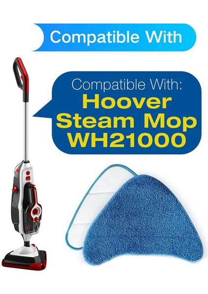 WH21000 Yeniden Kullanılabilir Mikrofiber Yumuşak Paspas Pedi Vakum Aksesuarları Yedek Yıkanabilir Yeniden Kullanılabilir (Yurt Dışından) fırsatları