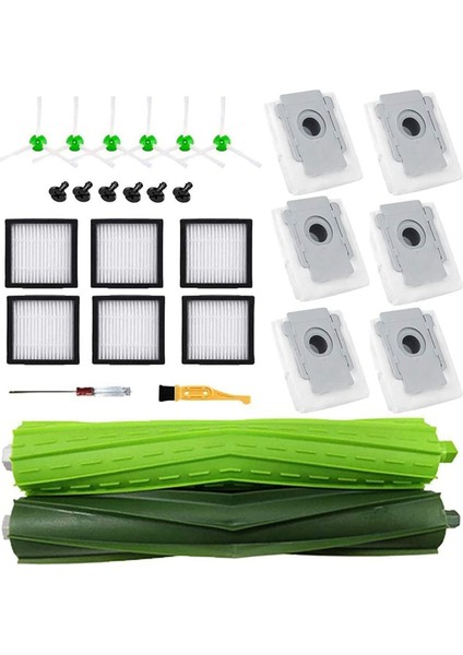 Fırçalar ve Yüksek Verimli Hepa Filtreler ve Kir Bertaraf Torbaları (Yurt Dışından)