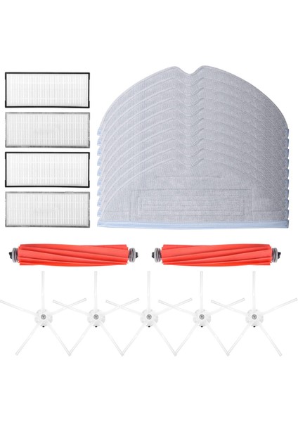 Promosyon Ana Fırça Yan Fırça Hepa Filtre Mop Bezi (Yurt Dışından)