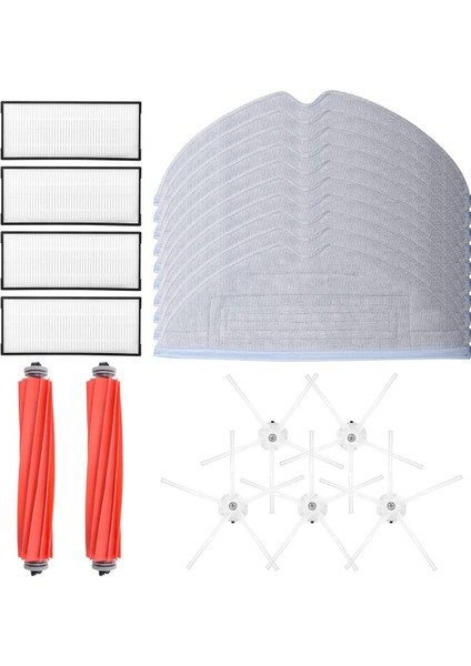 Promosyon Ana Fırça Yan Fırça Hepa Filtre Mop Bezi (Yurt Dışından) fiyatları