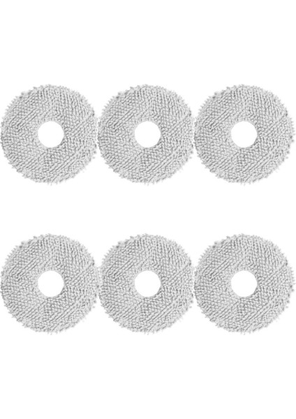 Bot L10S ULTRA/S10/S10 Pro Için 6 Adet Yedek Paspas Bezi (Yurt Dışından)