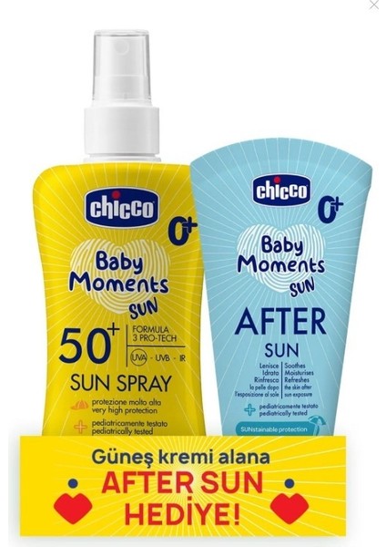 Güneş Kremi Spf 50+ 150 ml & Güneş Sonrası Kremi 150 ml