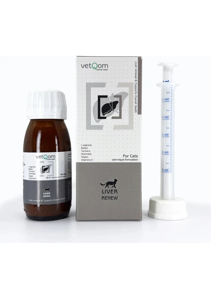 Vetqom Kedi Liver Renewı 60 ml