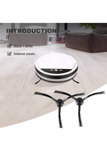 A4 A4S A40 Robotik Elektrikli Süpürge Için 6 Adet Yedek Parçalar CEN550 Robotik Vakum Yan Fırça (Yurt Dışından)