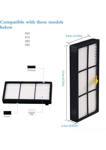 Parça Kiti Serisi 800 860 865 866 870 871 880 885 886 890 900 960 966 980 - Elektrikli Süpürge Için (Yurt Dışından)