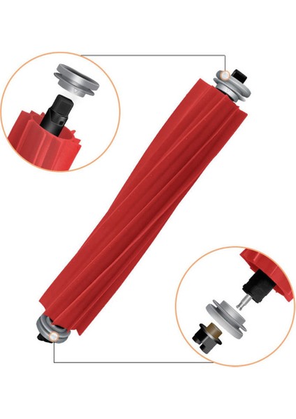 S7 Maxv Plus S7 Maxv Ultra G10S Elektrikli Süpürge Parçaları Için Rulo Fırça Hepa Filtre Yan Fırça Mops (Yurt Dışından)
