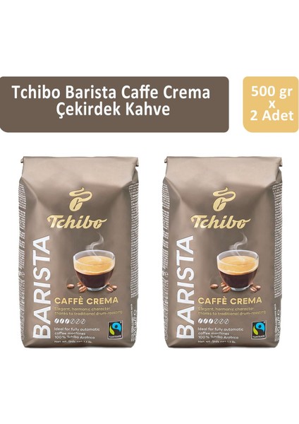 Barista Caffe Crema 500 gr x 2 Adet