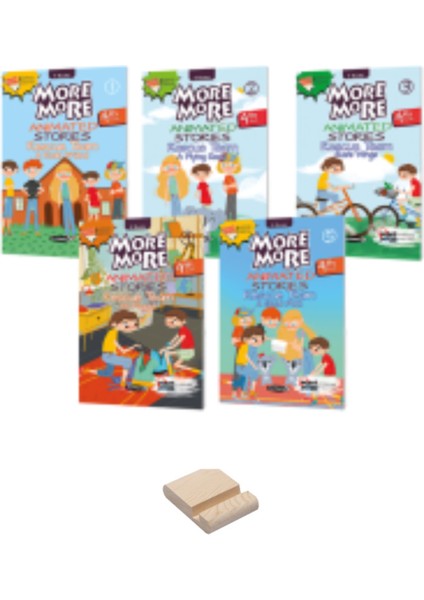 4. Sınıf More&more Ingilizce Hikaye Seti + Telefon Tutucu