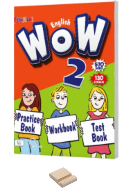 2. Sınıf Wow Practıce Book + Workbook + Test Book + Telefon Tutucu