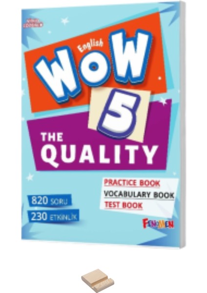 5. Sınıf Wow Practıce Book + Workbook + Test Book + Telefon Tutucu