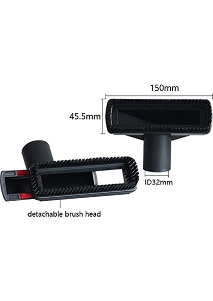 32MM 35MM Için 5 Adet Üniversal Elektrikli Süpürge Fırça Nozulu Kiti (Yurt Dışından)