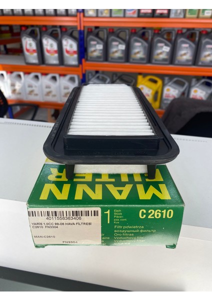 C2610 Hava Filtresi Toyota Yaris 1.0 CITROEN C1 1.0 TOYOTA YARIS 1.3 PEUGEOT 107 1.0 7DAIHATSU SIRION 1.0 1444.PV 1780123030 1444.XA