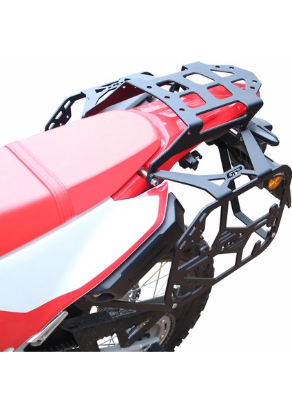 Honda CRF250L 2023-2024 Uyumlu Yan Çanta Demiri Siyah