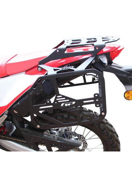 Honda CRF250L 2023-2024 Uyumlu Yan Çanta Demiri Siyah