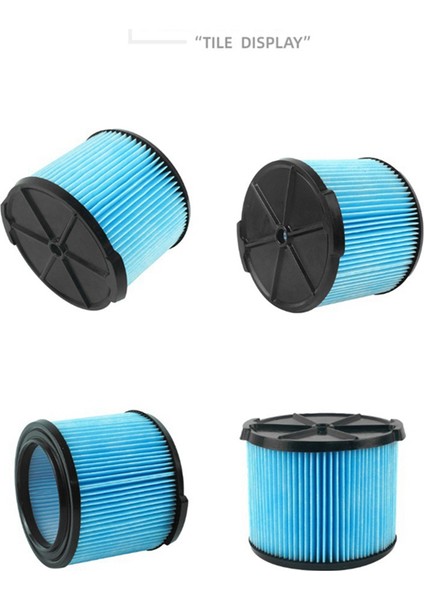 26643 VF3500 Için 5 Adet Yedek 4 Galon Taşınabilir 3 Katmanlı Vakum Filtresi WD4050 Pro Için (Yurt Dışından)