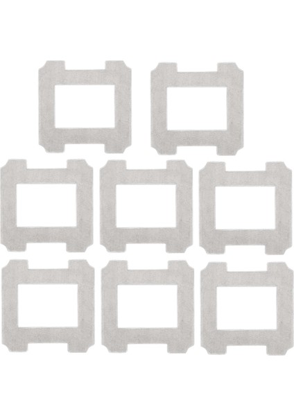 8 Adet Wınbot W1/w1 Pro Pencere Elektrikli Süpürgesi Paspas Bezi Yedek Yedek Parça Yıkanabilir Paspas Pedleri Aksesuarları (Yurt Dışından) indirimleri